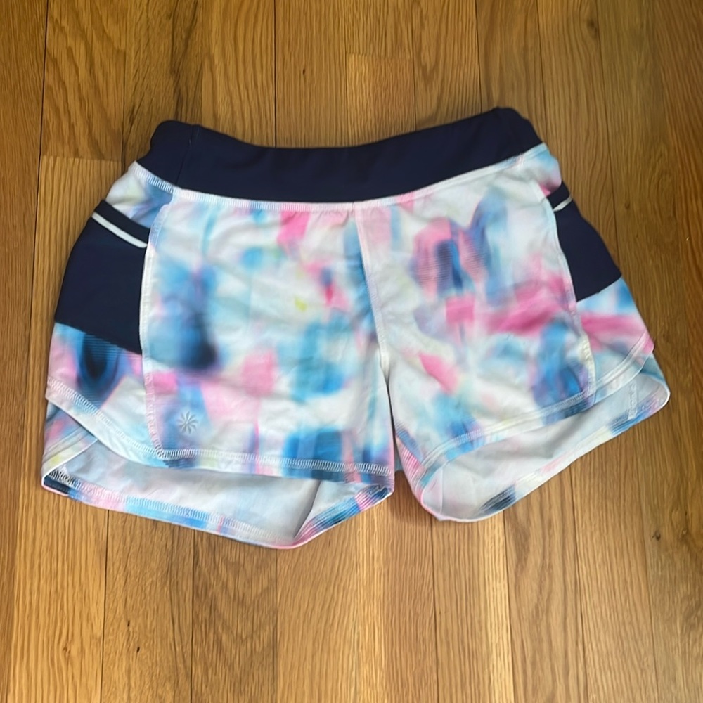 Athleta girl multicolored shorts
